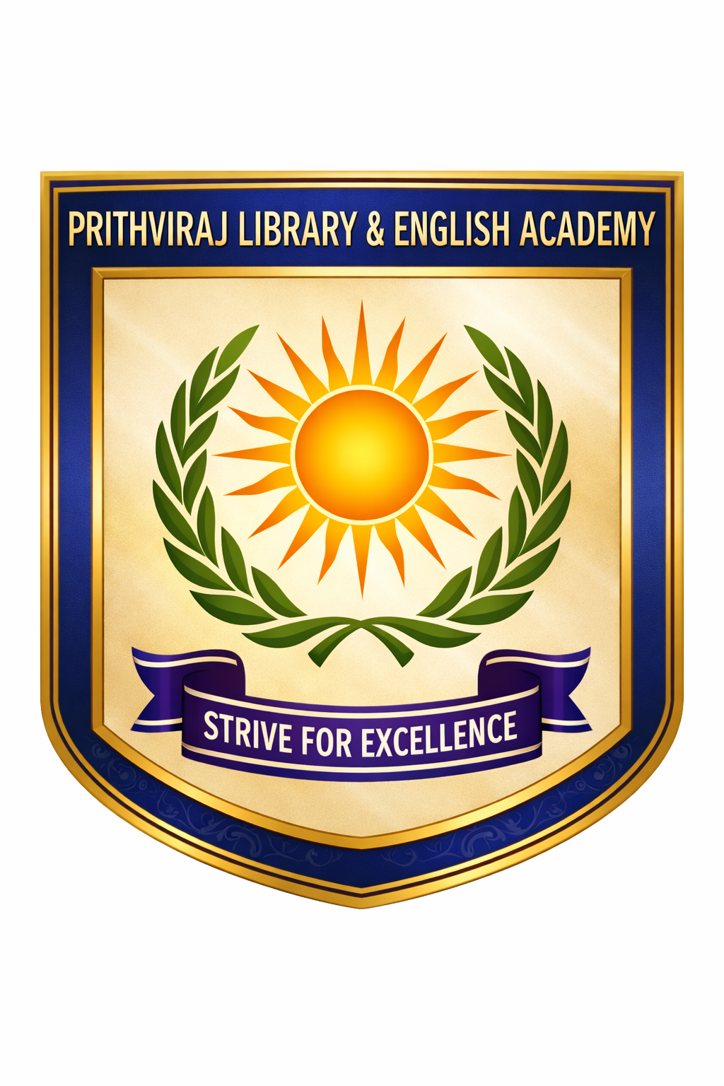 Library & English Academy Logo